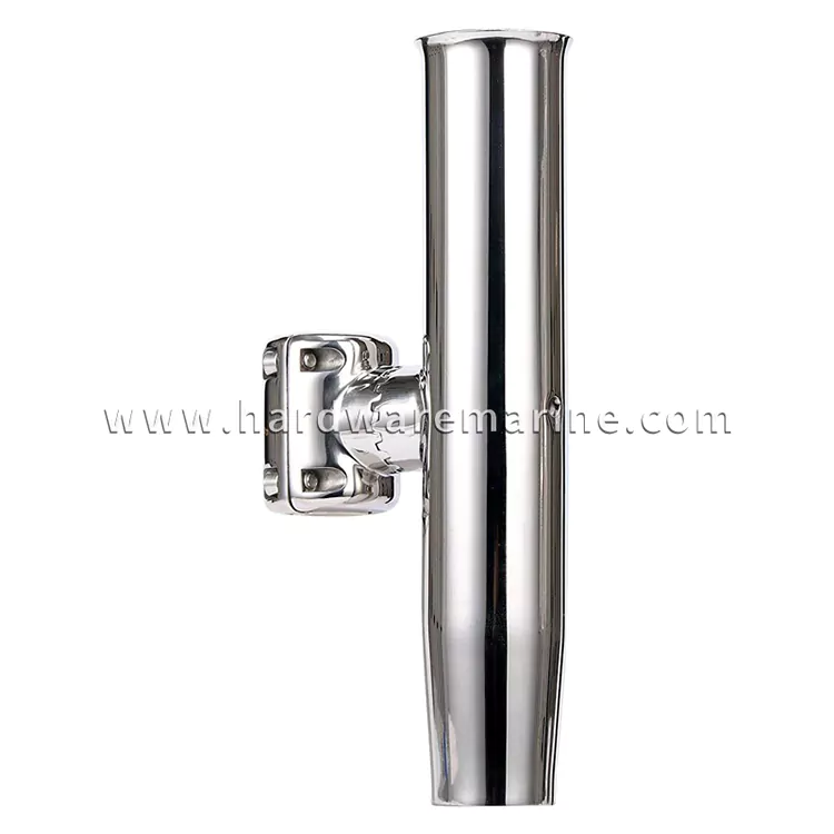 Stainless Steel Adjustable Clamp-On Rod Holder