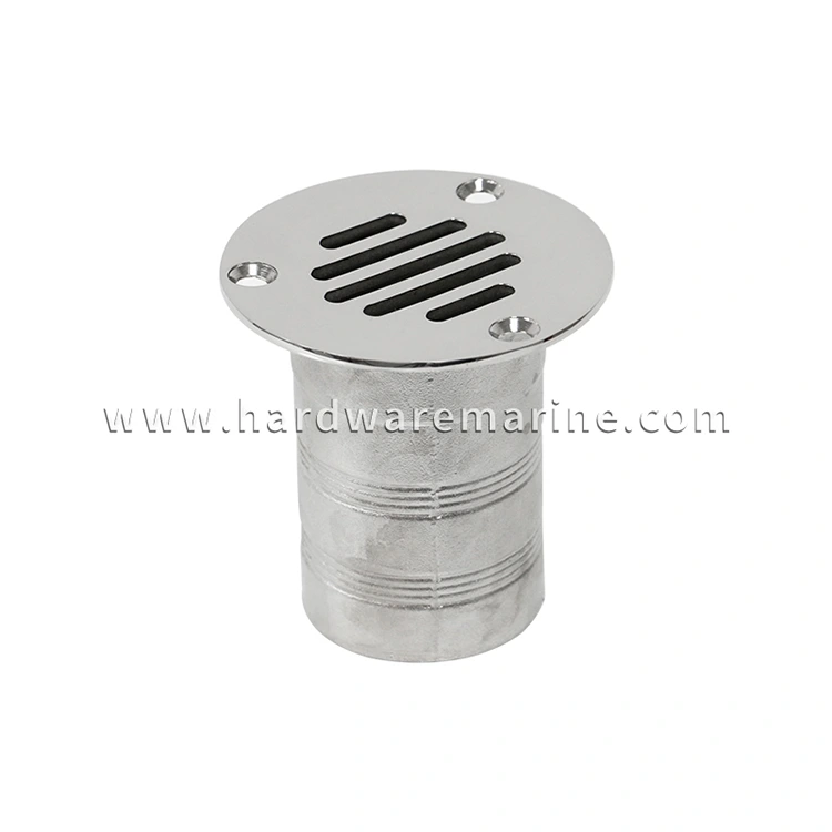 316 Stainless Steel Boat Deck Drain Scupper
