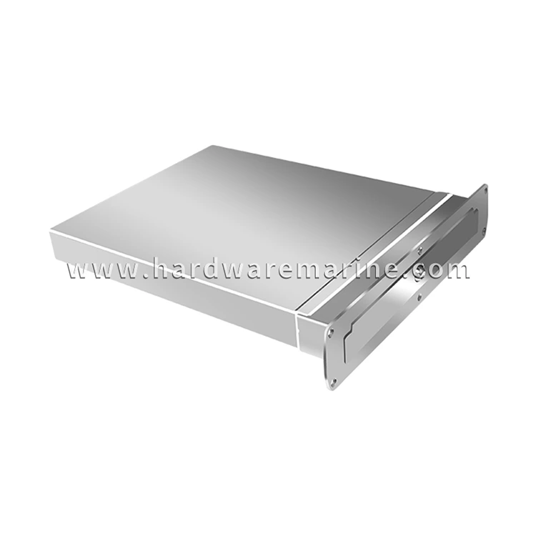 Stainless Steel Marine Telescopic Box Boat Ladder