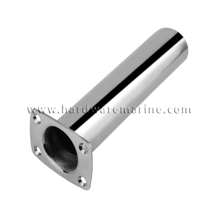 316 Stainless Steel Flush Mount Fishing Rod Holder
