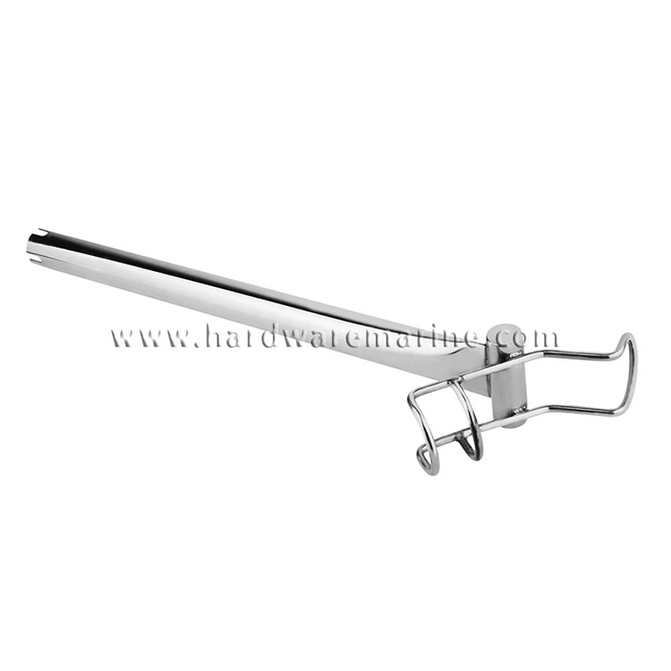 Marine Boat 316 Stainless Steel Single Ring Fishing Rod Holder
