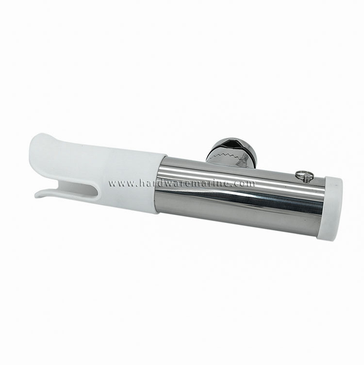 316 Stainless Steel Clamp On Rod Holder With Tube Insert