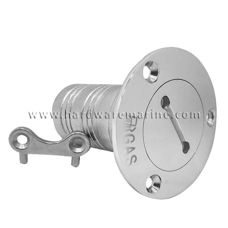 316 Stainless Steel Fuel Deck Filler with Key