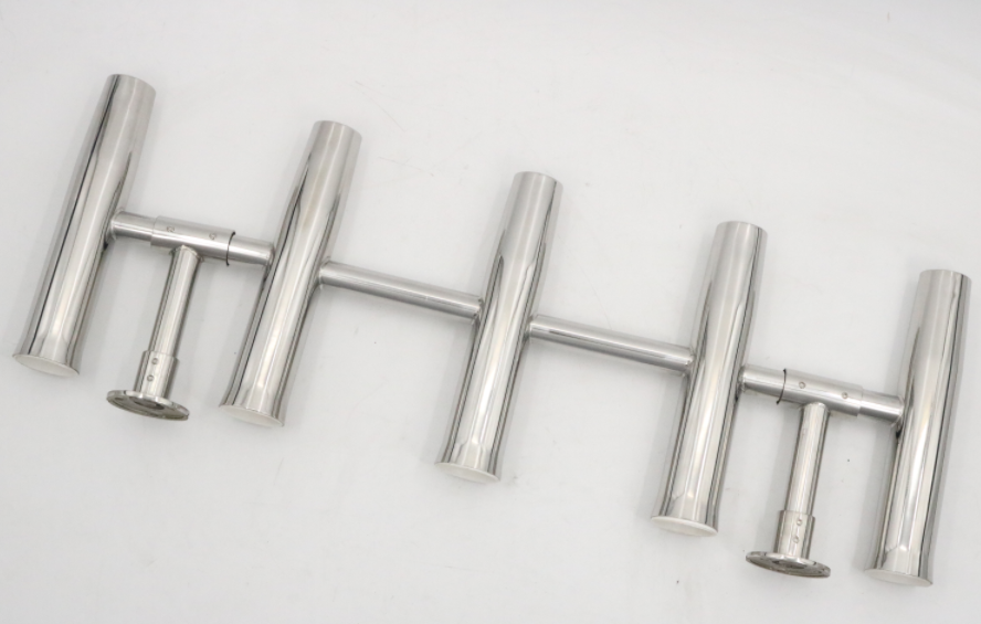 Batul Stainless Steel Five-tube Adjustable Rod Holder