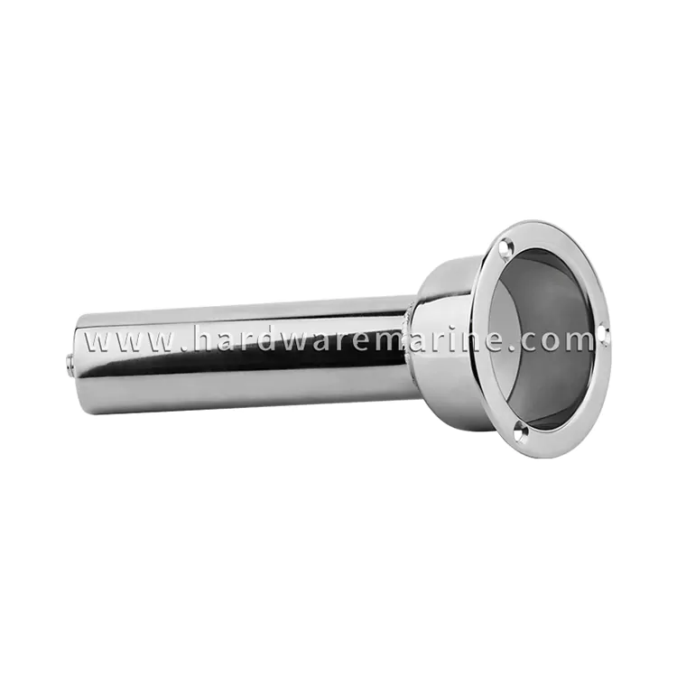 Stainless Steel Marine Fishing Rod Holder With Cup Holder