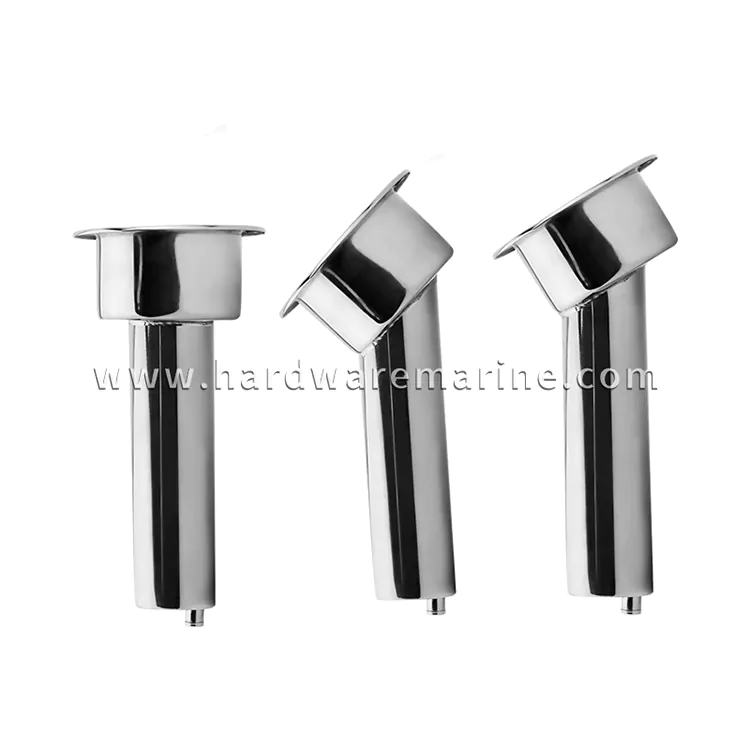 Stainless Steel Marine Fishing Rod Holder With Cup Holder