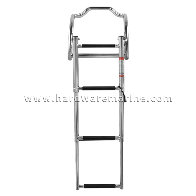 Stainless Steel Marine Boarding Ladder For Inflatable Boats