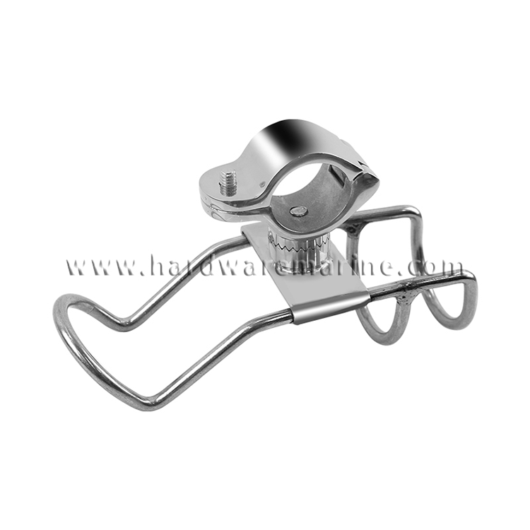 Stainless Steel Clamp on Rod Holder