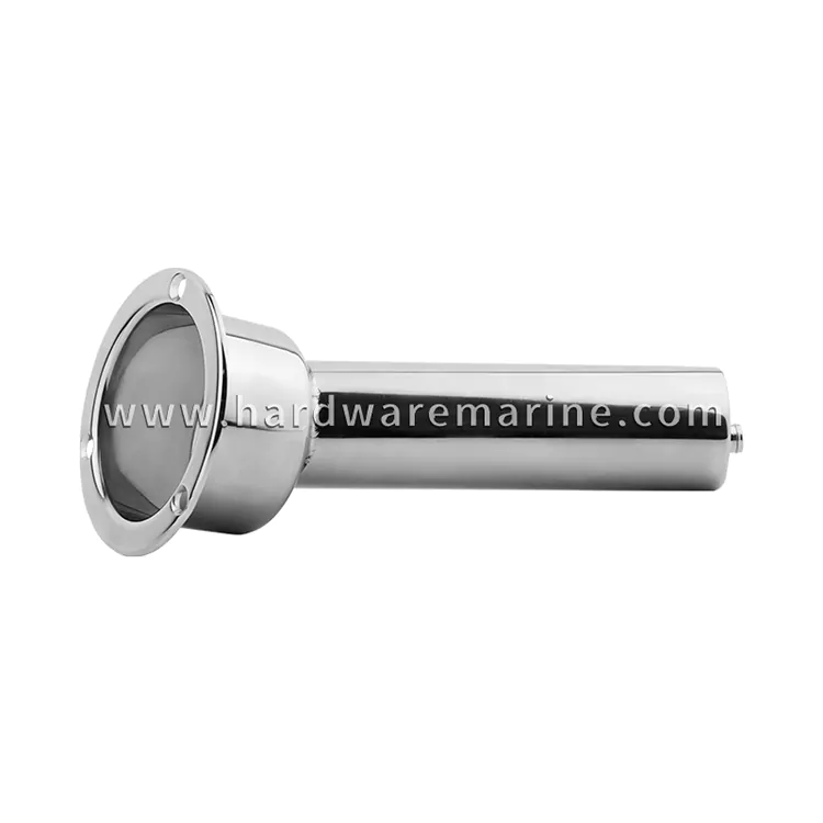 Stainless Steel Marine Fishing Rod Holder With Cup Holder