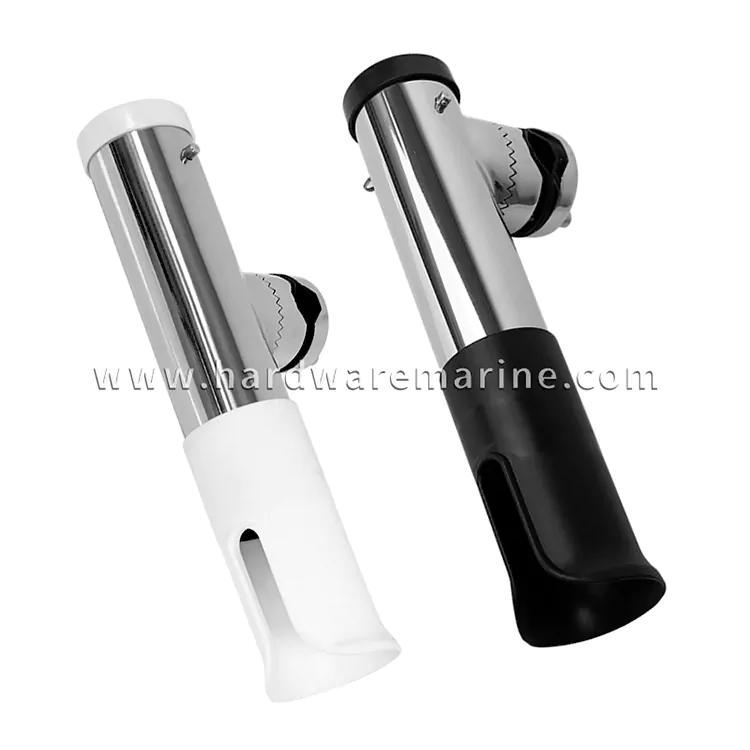 Stainless Steel Marine Clamp-On Rod Holder With Rubber Insert