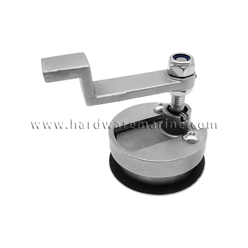 316 Stainless Steel Floor Buckle Hatch Latch Flush Turning Lift Handle