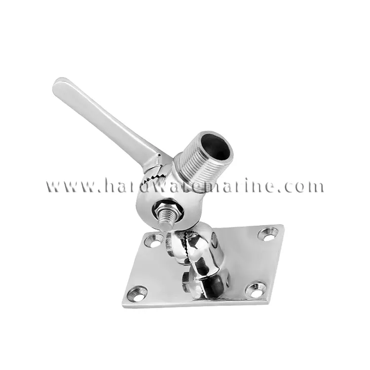 316 Stainless Steel Ratchet Mount Antenna Base