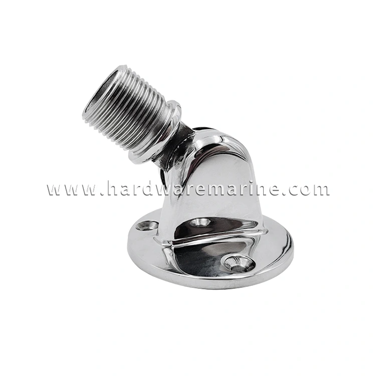 316 Stainless Steel Marine Antenna Base With Thread Head