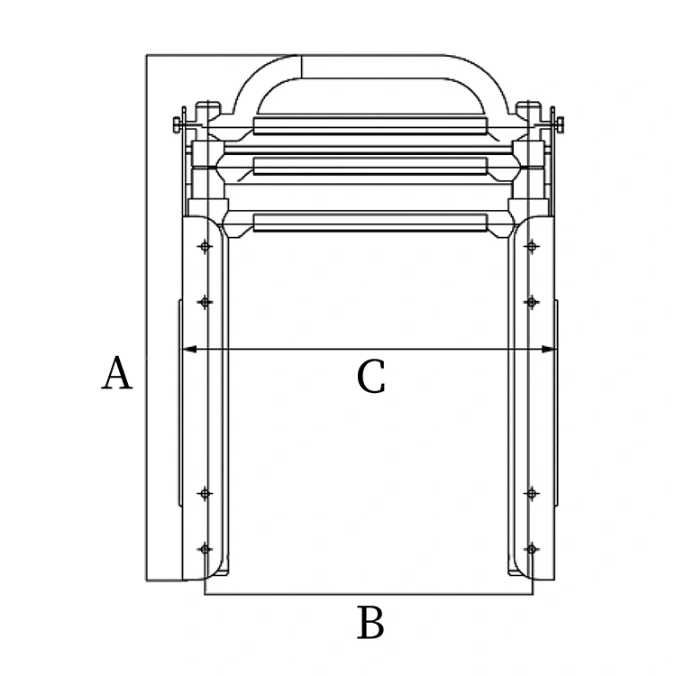 ABS Plastic Marine Thru Hull Fitting