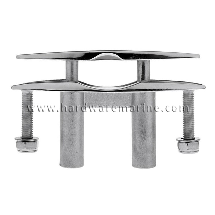 Marine 316 Stainless Steel Pull Up Flush Mount Lift Cleats Bolts