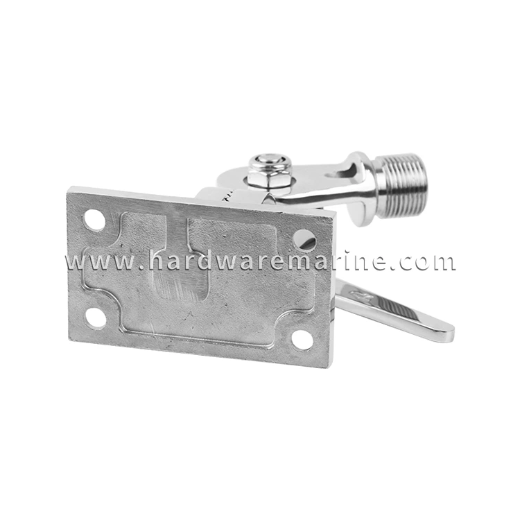 316 Stainless Steel Marine Adjustable Antenna Base