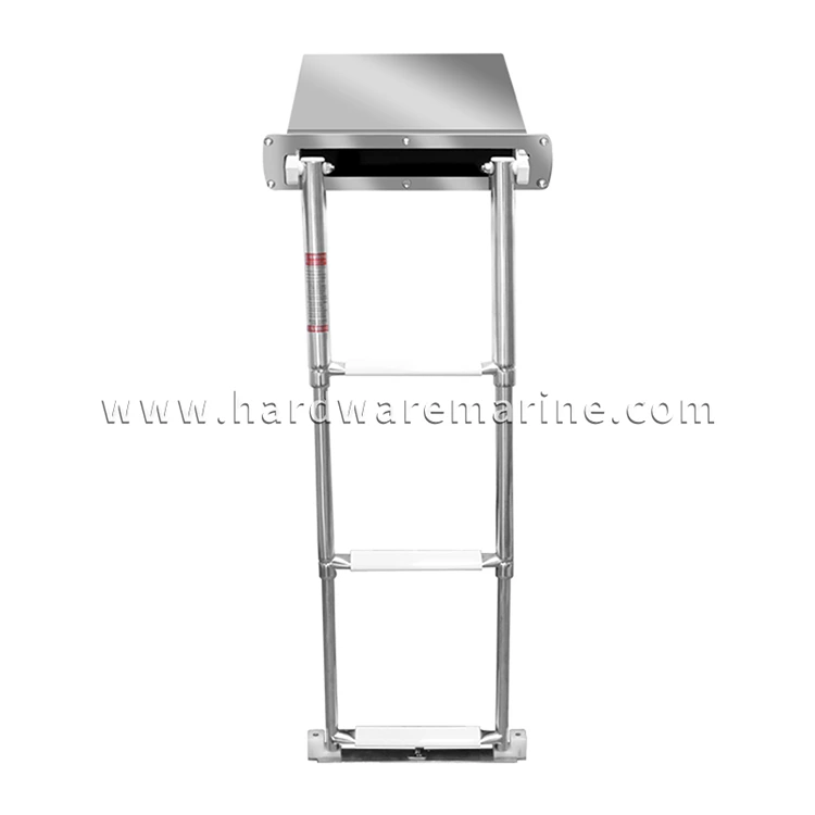 Stainless Steel Marine Telescopic Box Boat Ladder