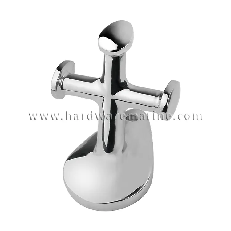 Single Cross Bollard Heavy Duty Marine Grade 316 Stainless Steel