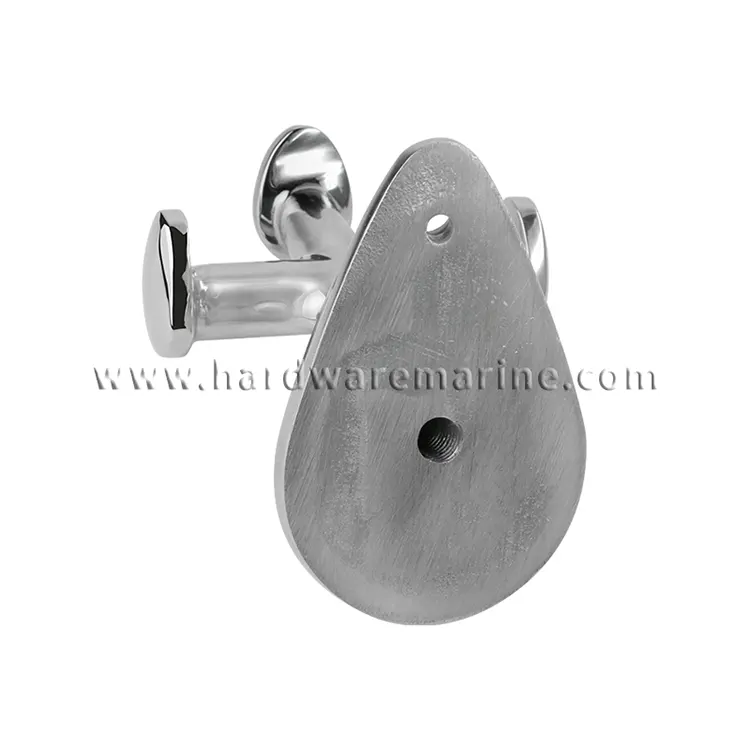 Single Cross Bollard Heavy Duty Marine Grade 316 Stainless Steel