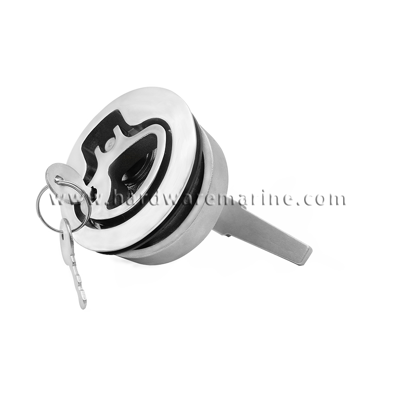 316 Stainless Steel Floor Buckle Hatch Latch Flush Turning Lift Handle
