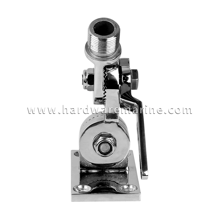 316 Stainless Steel Marine Adjustable Antenna Base