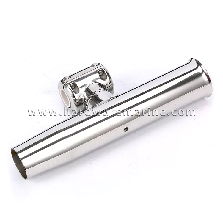 Stainless Steel Adjustable Clamp-On Rod Holder