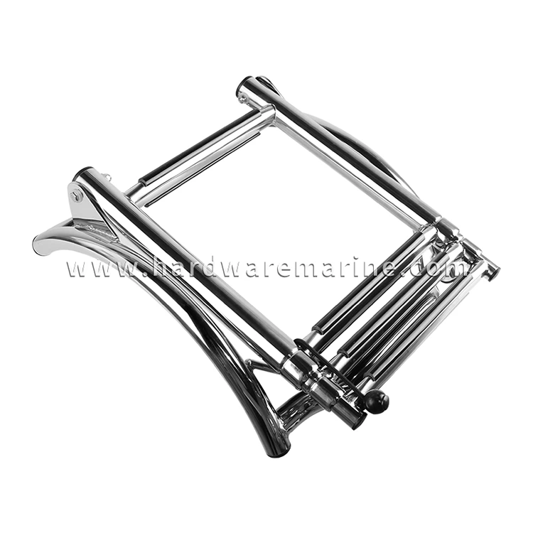 Stainless Steel Marine Boarding Ladder For Inflatable Boats