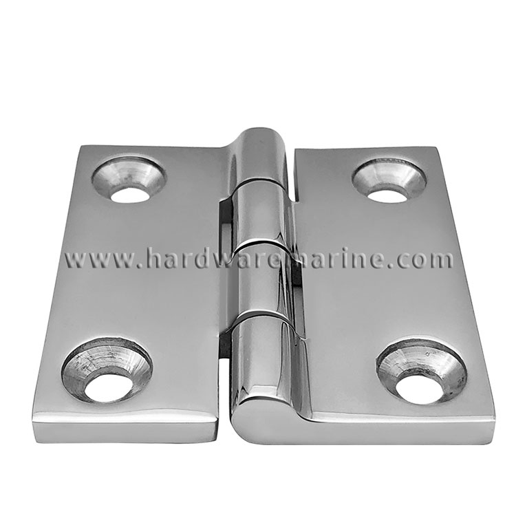 316 Stainless Steel Casting Marine Square Shape Hinges