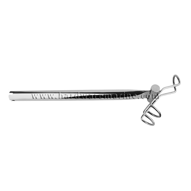 Marine Boat 316 Stainless Steel Single Ring Fishing Rod Holder