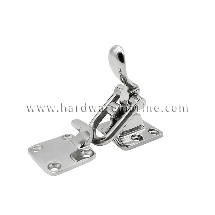 Stainless Steel 316 Marine Lockable Clamp Latch