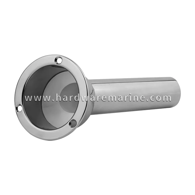 Stainless Steel Marine Fishing Rod Holder With Cup Holder