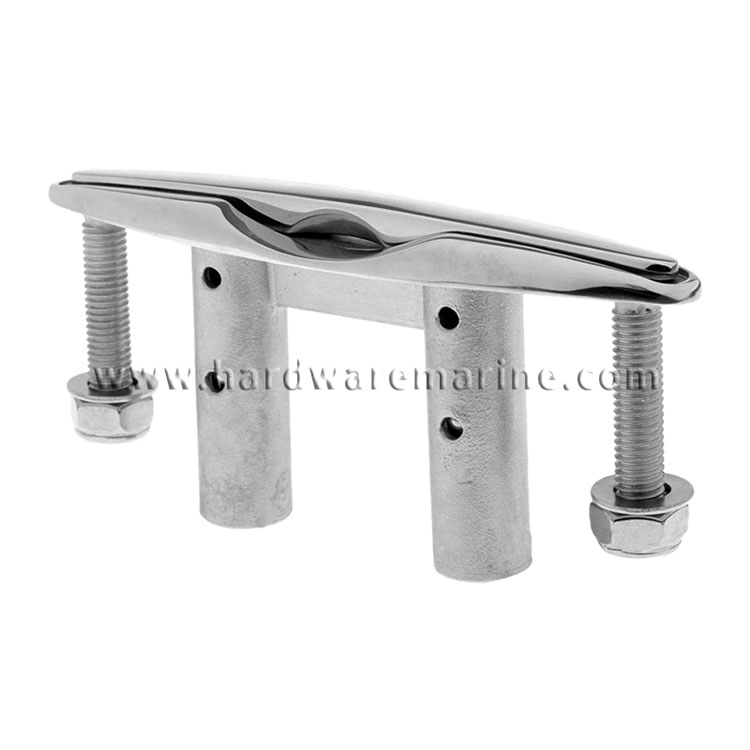 Marine 316 Stainless Steel Pull Up Flush Mount Lift Cleats Bolts